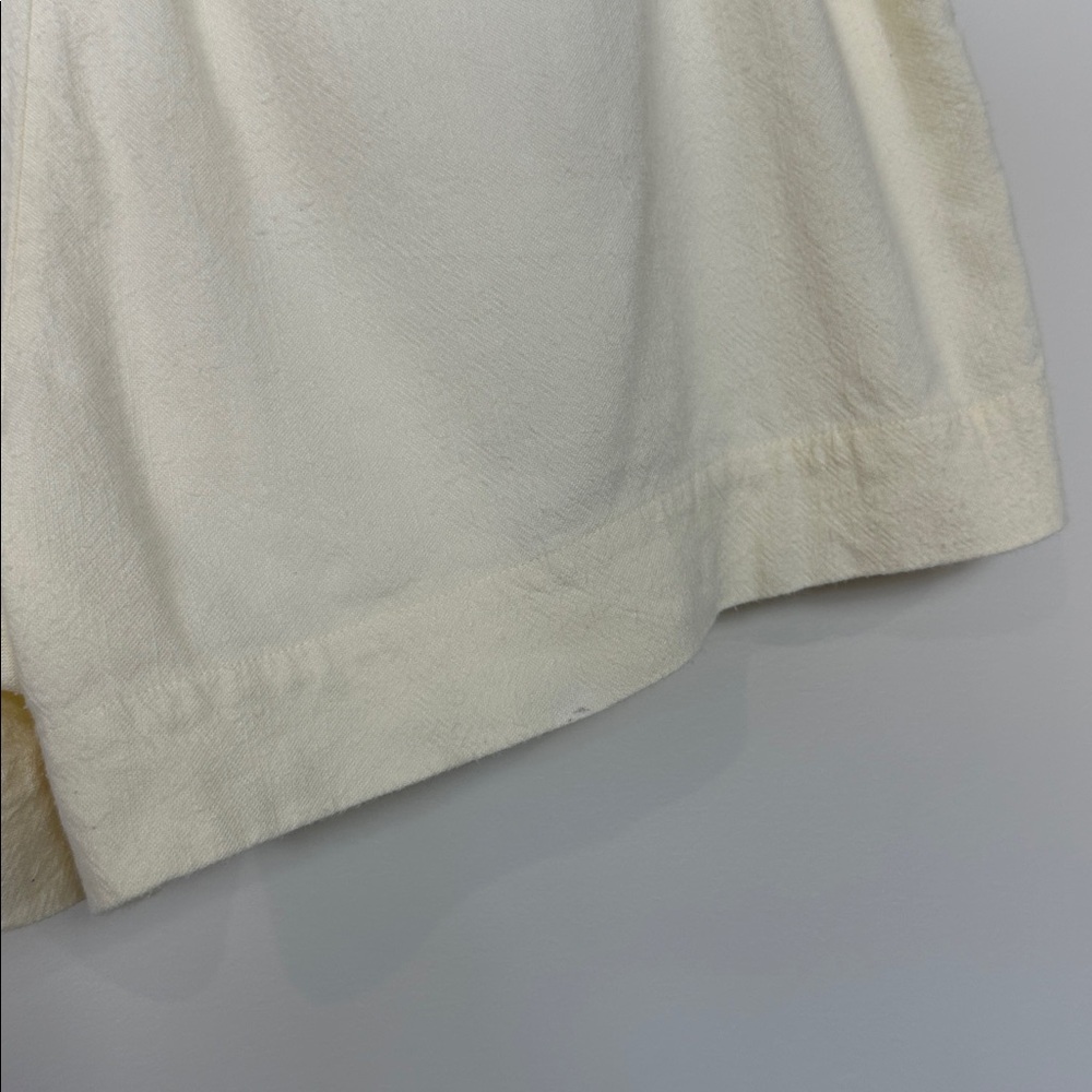 ANTHROPOLOGIE Annaleigh Embroidered Shorts in Ivory - Picture 6 of 10